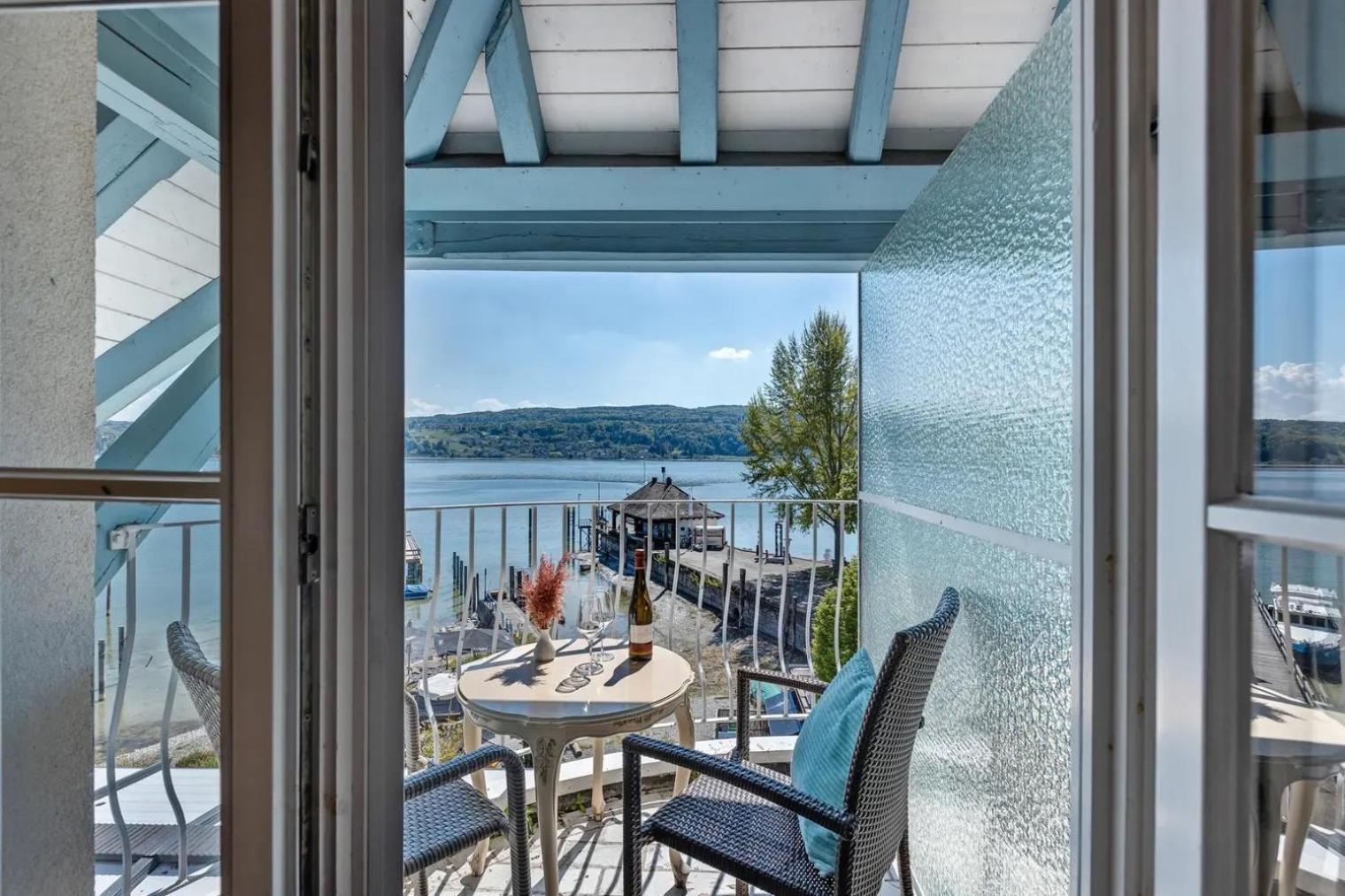 See-Hotel Seeschau - Direkt Am Bodenseeufer Reichenau Kültér fotó