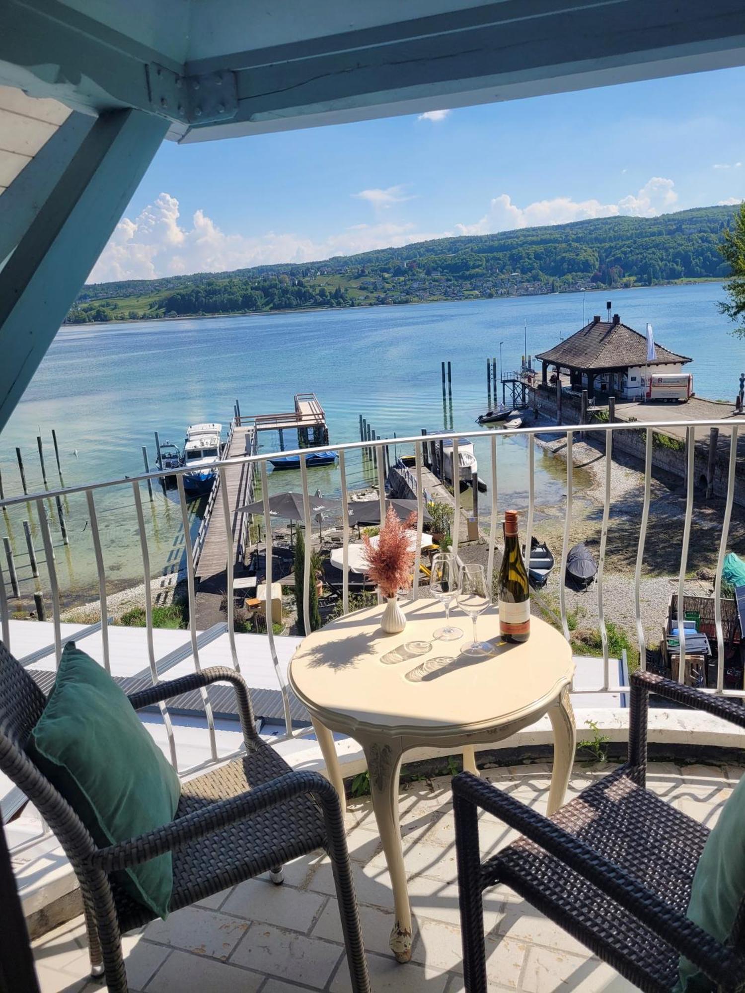 See-Hotel Seeschau - Direkt Am Bodenseeufer Reichenau Kültér fotó