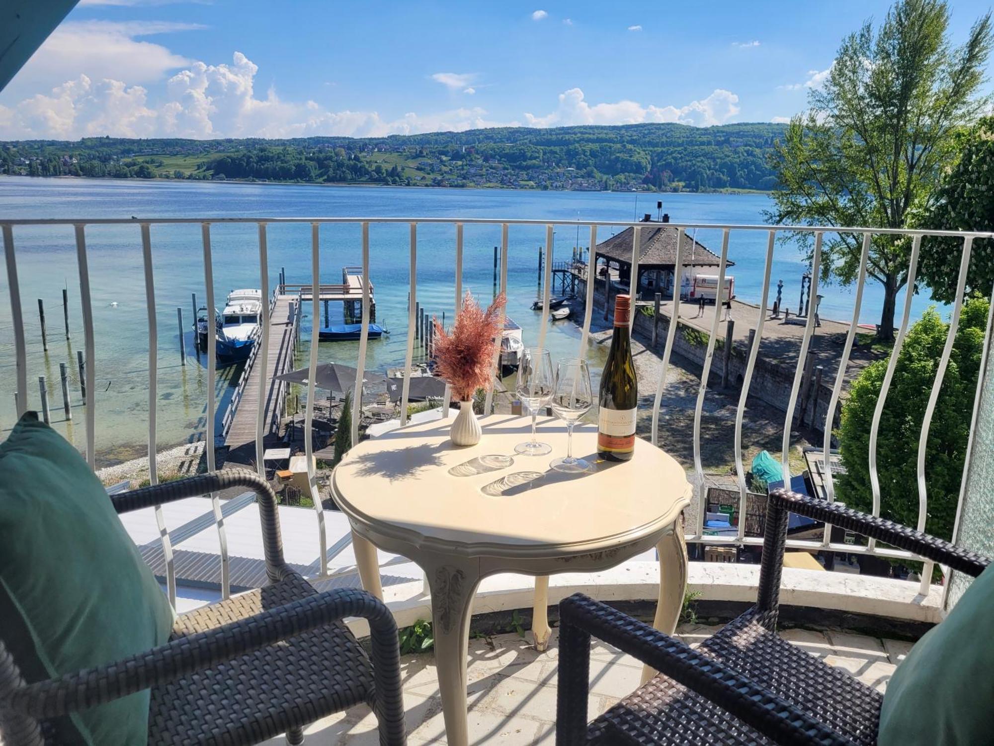 See-Hotel Seeschau - Direkt Am Bodenseeufer Reichenau Kültér fotó